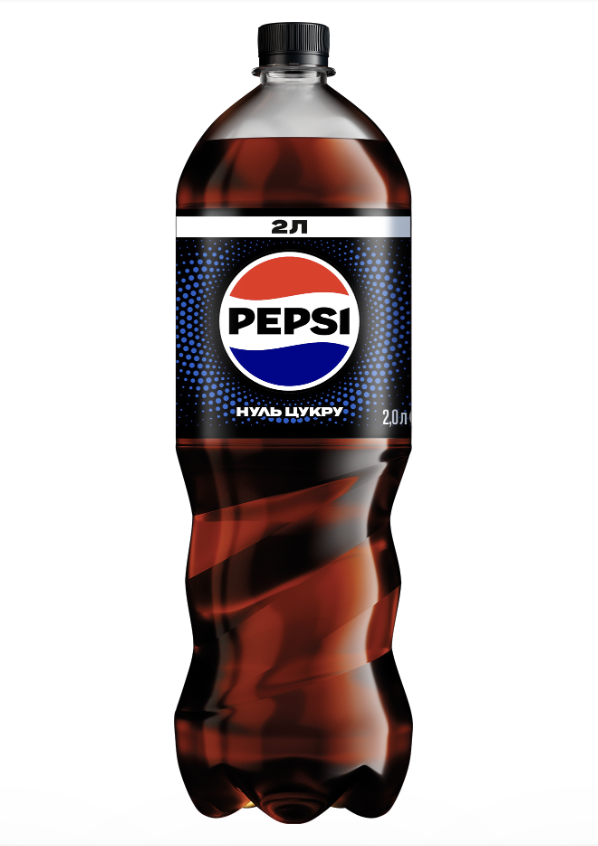 Напій сильногаз. Pepsi Black Zero Sugar 2 л ПЕТ